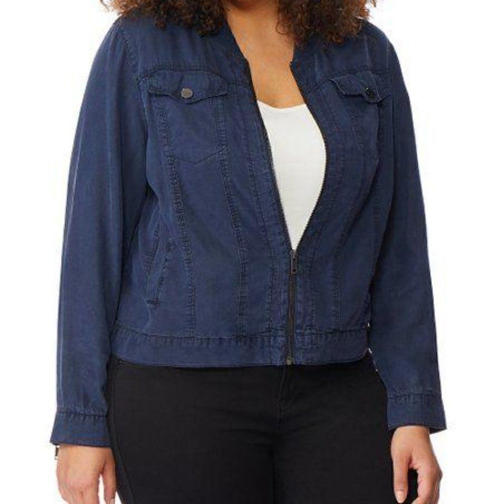 REBEL WILSON X ANGELS Lightweight Chambray Jacket